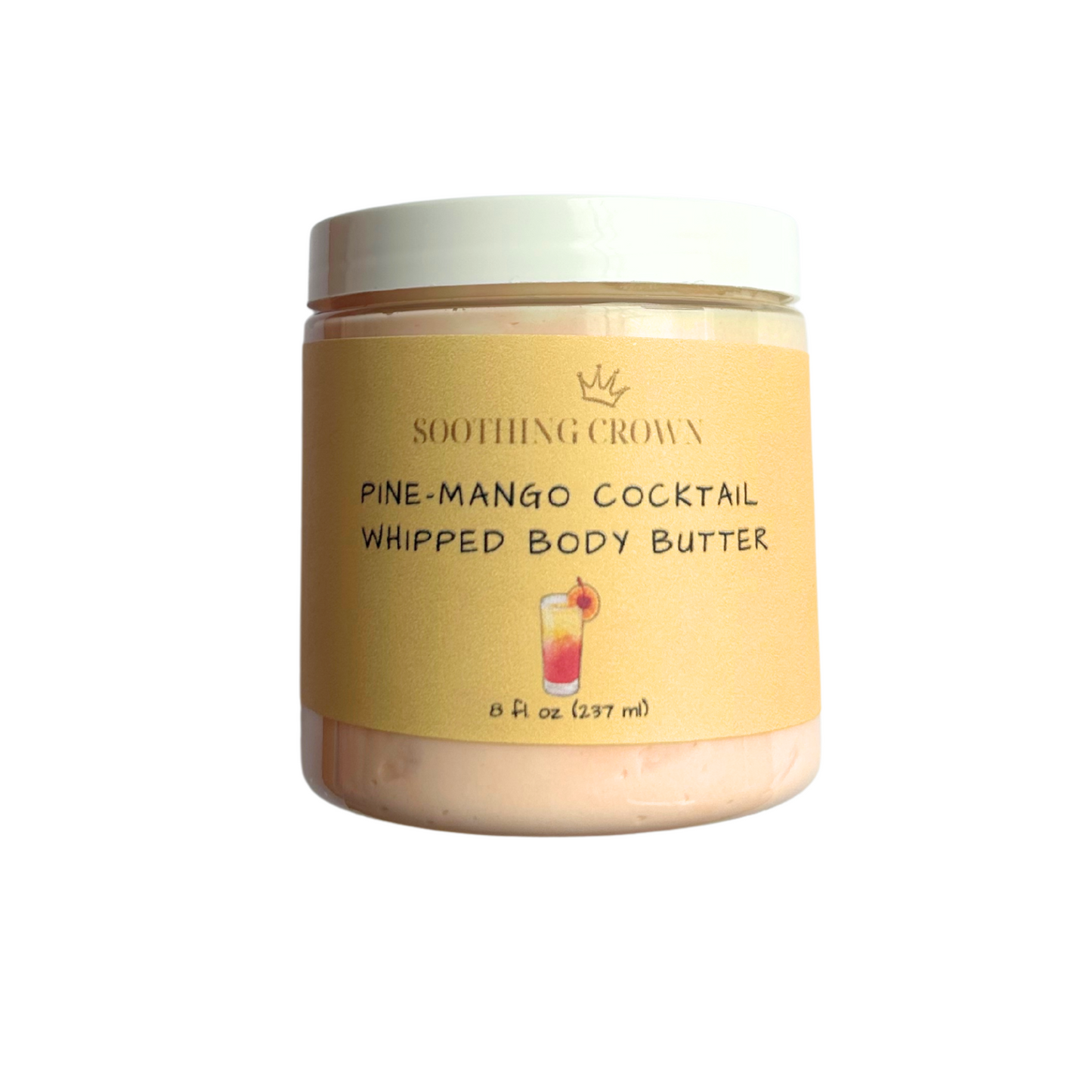 Pine-Mango Cocktail Whipped Body Butter