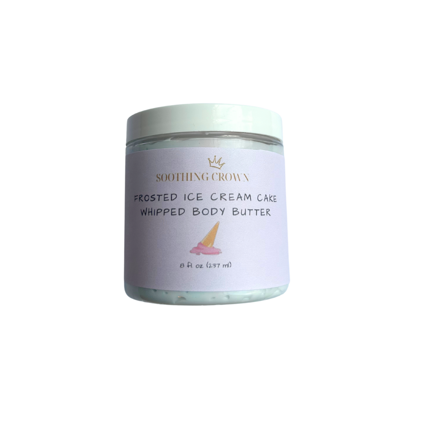 Frosted Ice Cream Cake Scented Whipped Body Butter