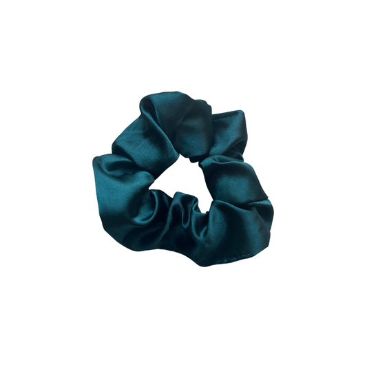 Dark Green Scrunchie